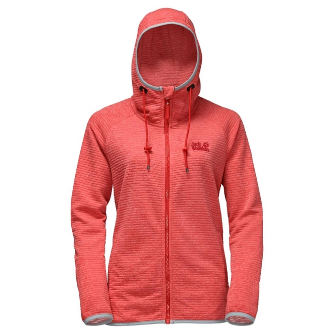Hoodie Jack Wolfskin Tongari Hooded Women Fiery Red