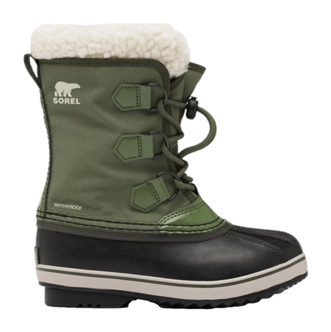 Sorel Youth Yoot Pac Nylon Hiker Green 25