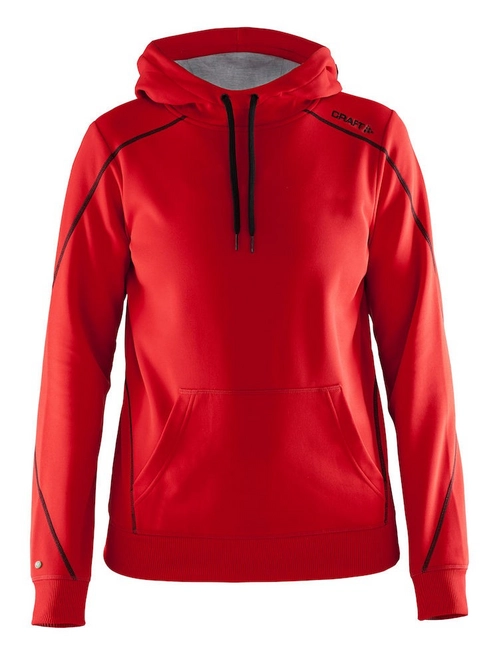 Fleece Craft ITZ Hood Women Bright Red