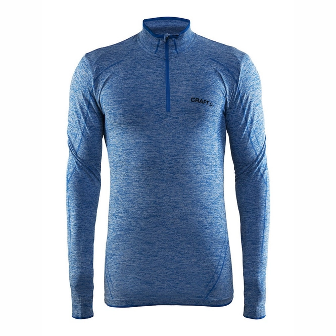 Undershirt Craft Active Comfort Zip Men Sweden Blue