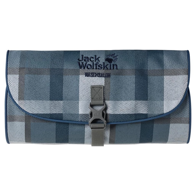 Toiletry Bag Jack Wolfskin Waschsalon Dark Sky Woven Check