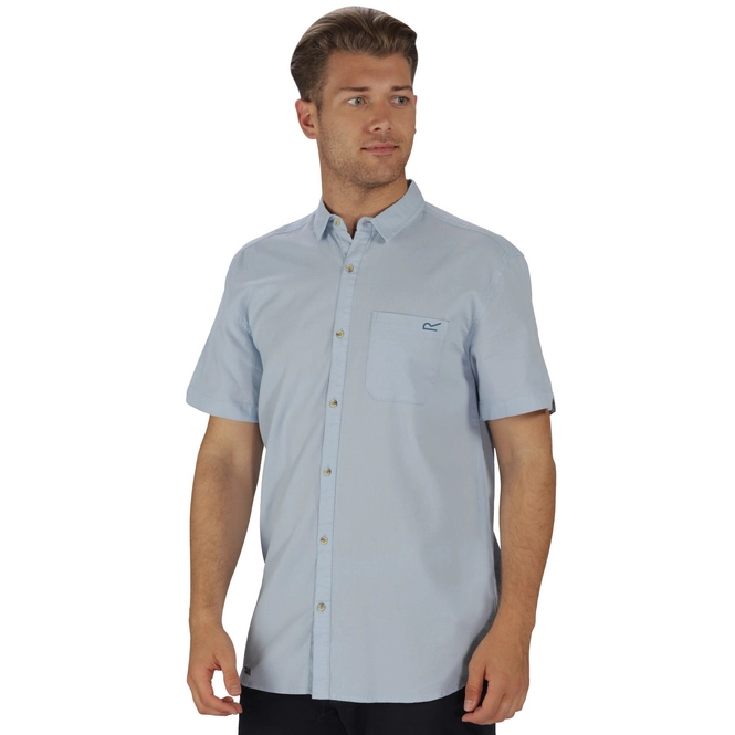Shirt Regatta Mens Deegan Shirt Powder Blue
