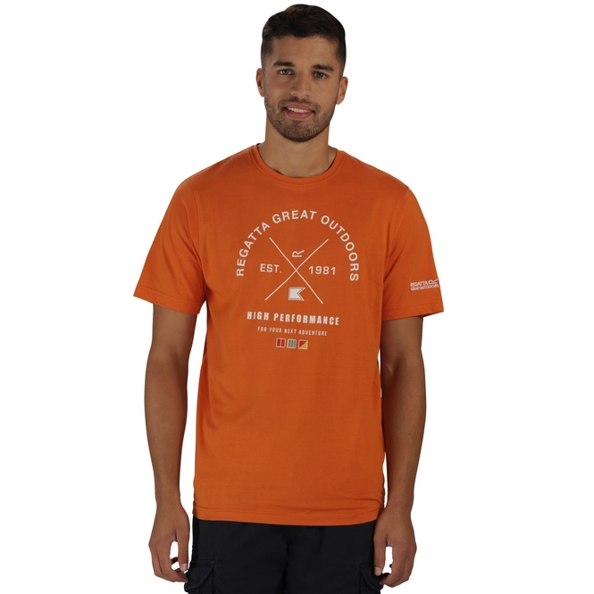 T-Shirt Regatta Mens Cline Carrot