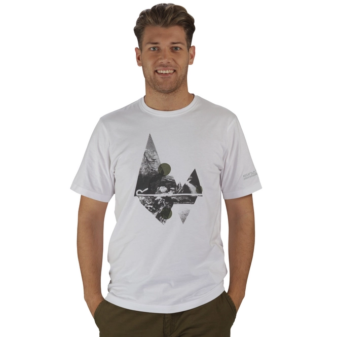 T-Shirt Regatta Mens Cline White