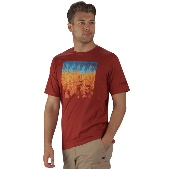 T-Shirt Regatta Mens Cline Cowhide
