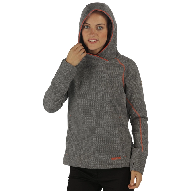 Hoodie Regatta Womens Montem II Rock Grey