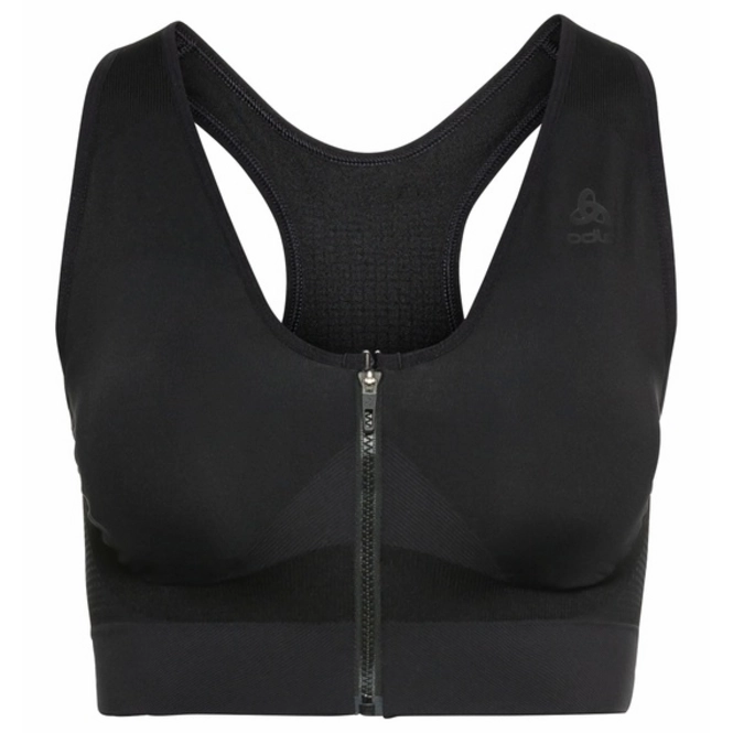 Sports Bra Odlo Women's Sports Bra Seamless High Black