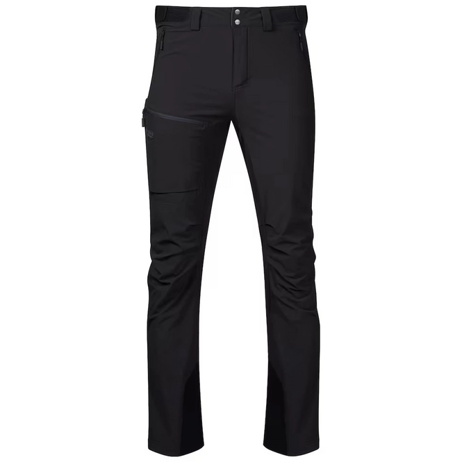 Trousers Bergans Breheimen Softshell Short Black / Solid Charcoal