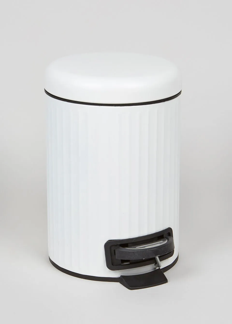Retro Ridged Pedal Bin (26cm x 17cm)