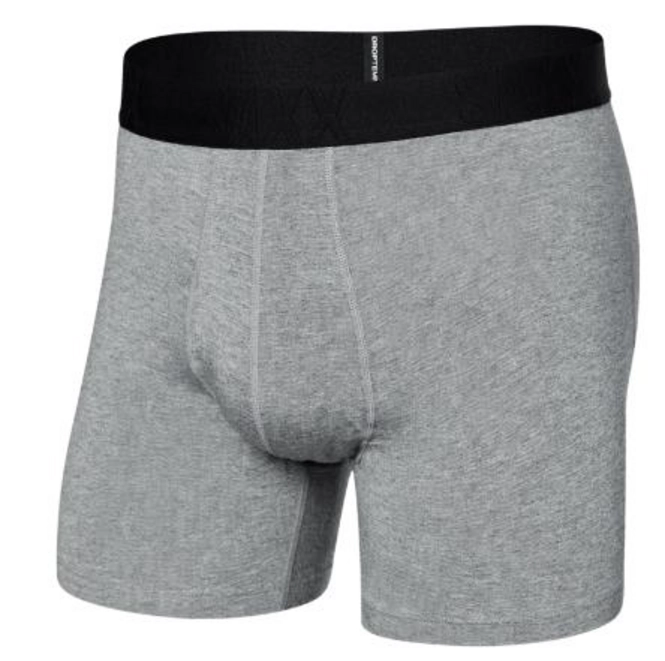 Boxer Shorts Saxx Men Droptemp Cooling Cotton Dark Grey Heather