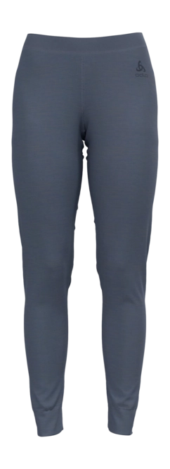Base Layers Leggings Odlo Women Bl Bottom Long Merino 200 Folkstone Grey