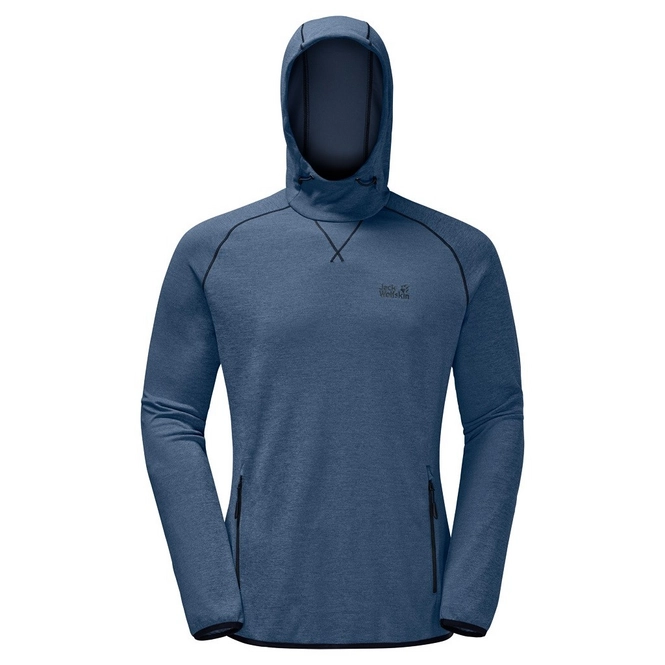 Hoodie Jack Wolfskin Hydropore Men Ocean Wave