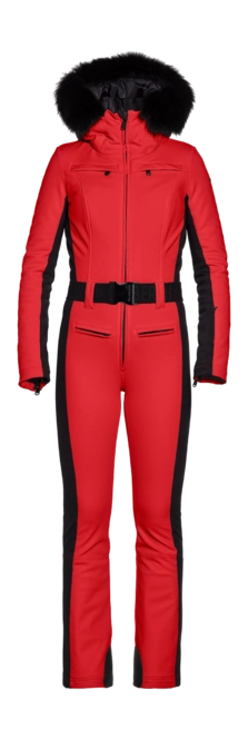 Ski Suit Goldbergh Women Parry Faux Border Flame
