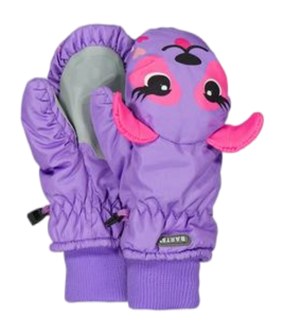 Gloves Barts Kids Nylon Mitts 3D Lilac