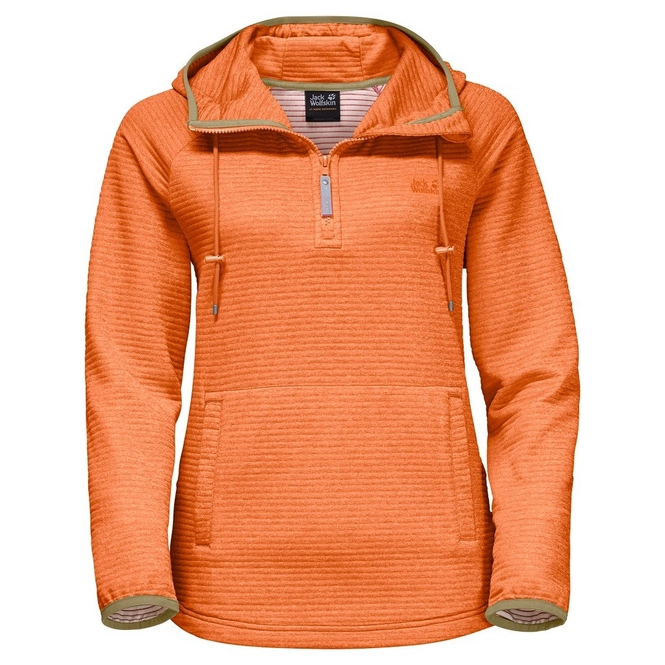 Hoodie Jack Wolfskin Tongari Women Papaya