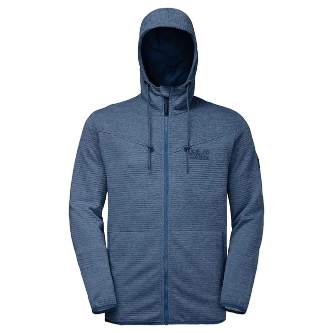 Hoodie Jack Wolfskin Tongari Hooded Jacket Men Ocean Wave