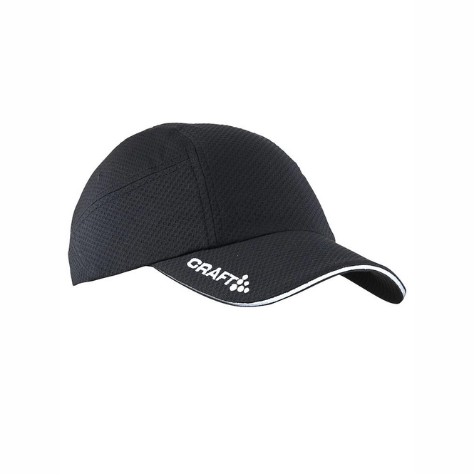 Cap Craft Run Cap White One Size Black '22