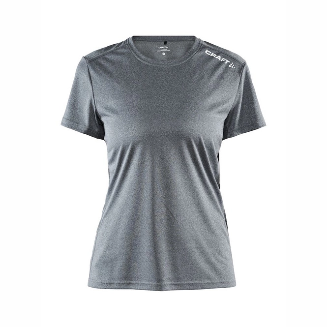 T-Shirt Craft Women Rush SS Tee Dk Grey Melange '22