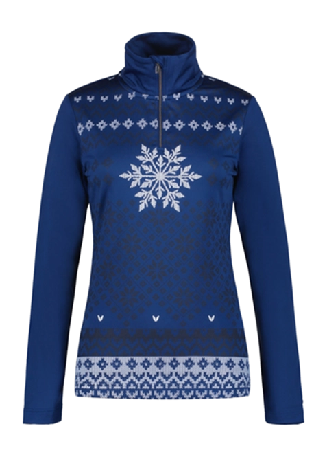Ski Sweatshirt Luhta Women Hangist Navy Blue
