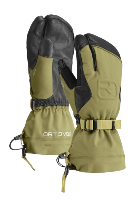 Gloves Ortovox Men Merino Freeride 3 Finger Glove Wild Herbs