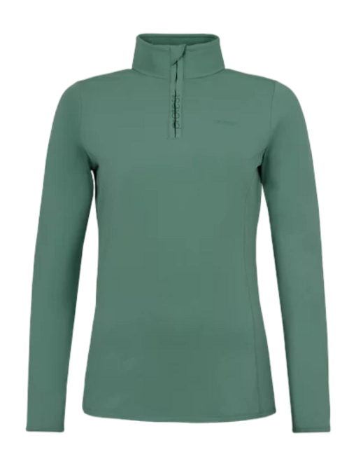 Ski Sweatshirt Protest Women Refabriz 1/4 Zip Evergreen