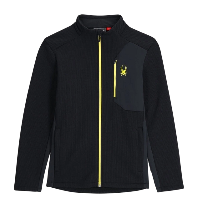 Ski Sweatshirt Spyder Men Fleece Bandit Black