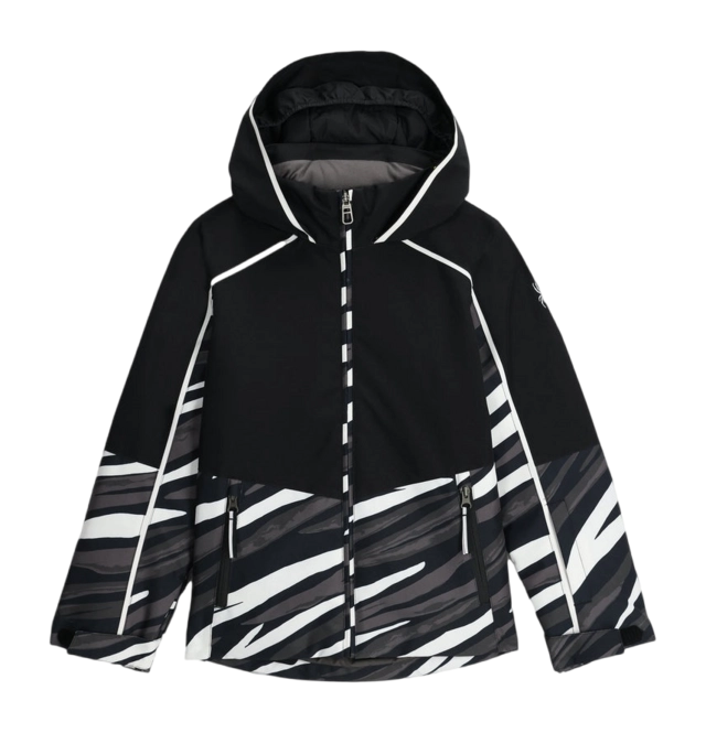 Ski Jacket Spyder Girls Conquer Tiger Polar