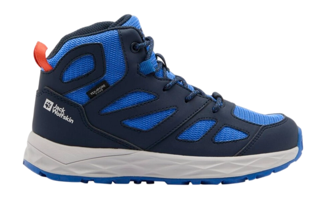Walking Shoes Jack Wolfskin Kids Woodland 2 Texapore Mid Night Blue