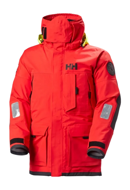 Parka Helly Hansen Unisex Arctic Ocean 3 in 1 Alert Red