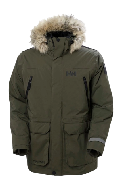 Coat Helly Hansen Men Reine Parka Utility Green