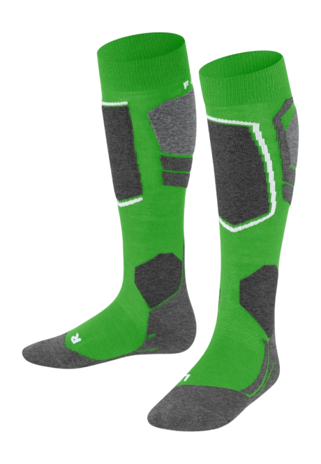 Ski Socks Falke Kids SK4 Advanced Vivid Green