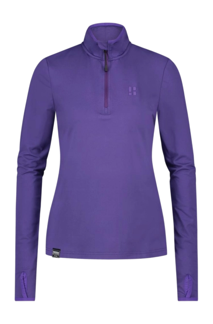 Ski Sweatshirt Poederbaas Women Four Seasons Lightweight Pully Purple