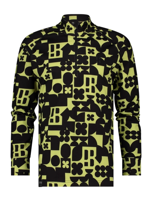 Ski Sweatshirt Poederbaas Men Arty Pully Matcha Green