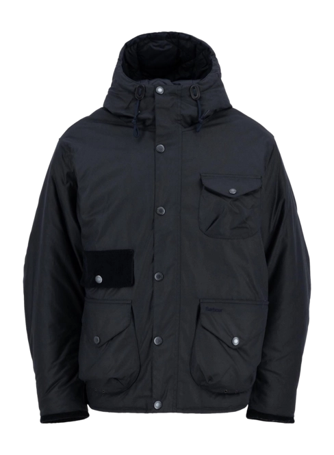 Jacket Barbour Men Weardale Worker Wax Navy '25