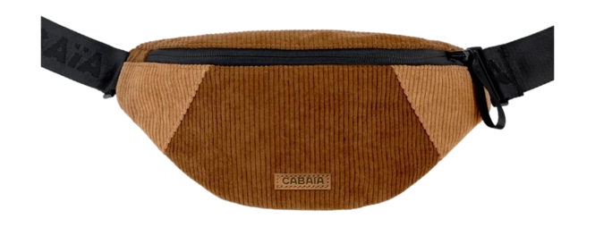 Waist Bag Cabaïa Belt Bag Recycled Velvet Canton Small