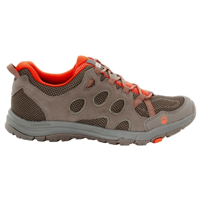 Hiking Shoes Jack Wolfskin Rocksand Chill Low M Coconut Brown
