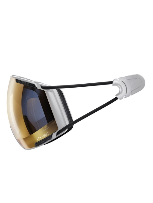 Ski Goggles Casco Unisex FX-80 Magnet Link Vautron+ Silver (Medium)