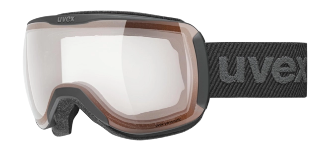 Ski Goggles Uvex Downhill 2100 V Black Matt Red