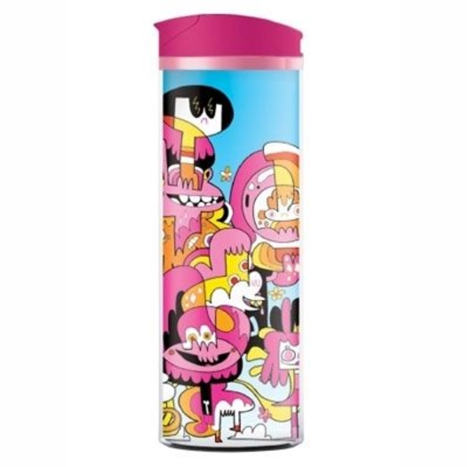 Flask Aladdin Artist Jon Burgerman