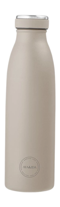 Thermal Flask AYA&IDA Drinking Bottle Cream Beige 500 ml