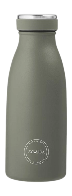 Thermal Flask AYA&IDA Drinking Bottle Tropical Green 350 ml