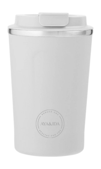 Thermal Mug AYA&IDA CUP2GO Winter White 380 ml