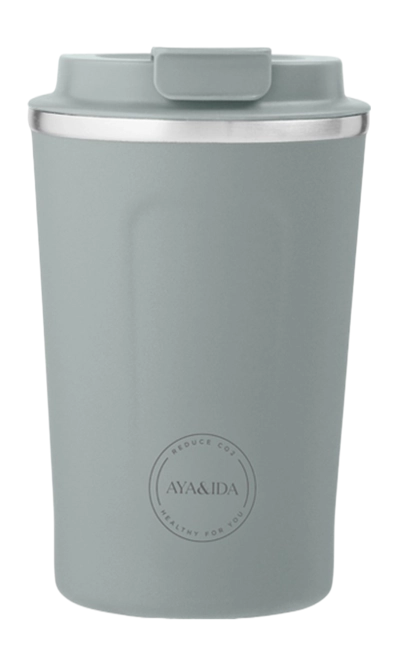 Thermal Mug AYA&IDA CUP2GO Light Grey 380 ml