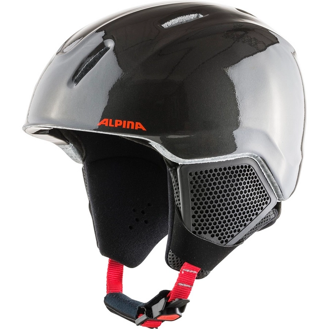 Ski Helmet Alpina Girls Alpina Carat Lx Charcoal Red