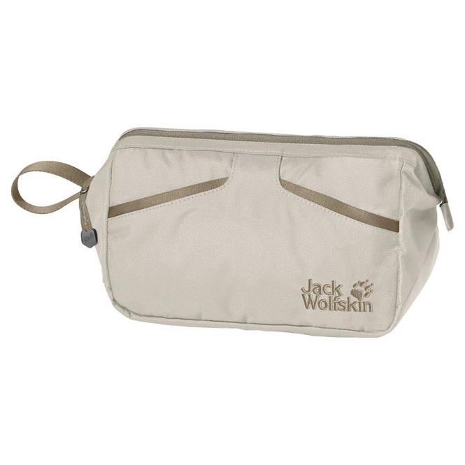 Toiletry Bag Jack Wolfskin Space Talent Washbag Light Sand