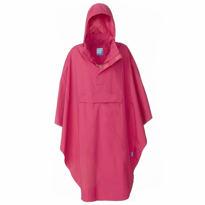 Poncho Happy Rainy Days Macey Magenta