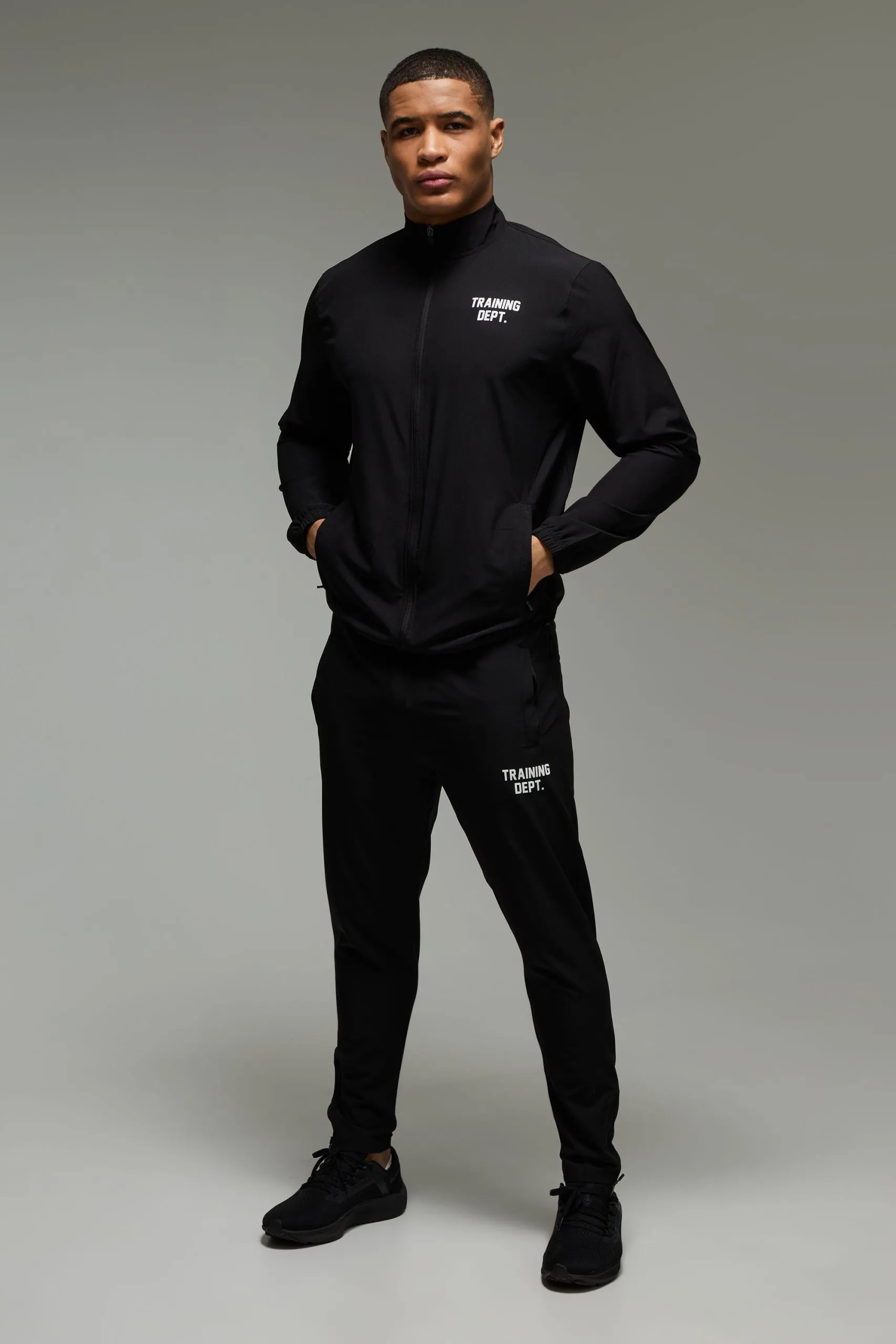 Training Dept Ripstop Funnel Neck Tracksuit