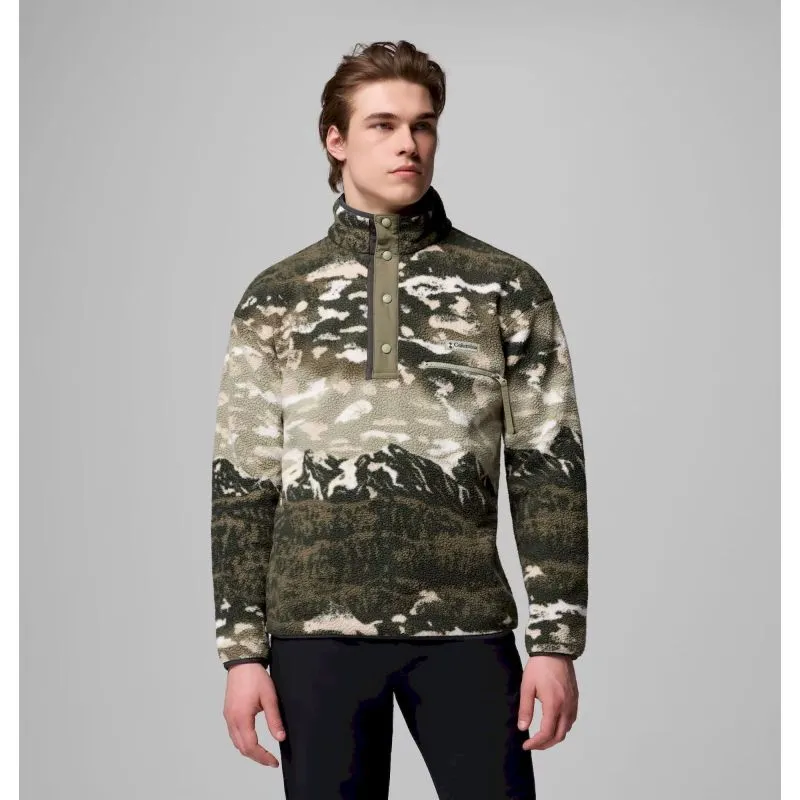 Helvetia II Printed Half Snap Fleece - Fleece jacket - Men's