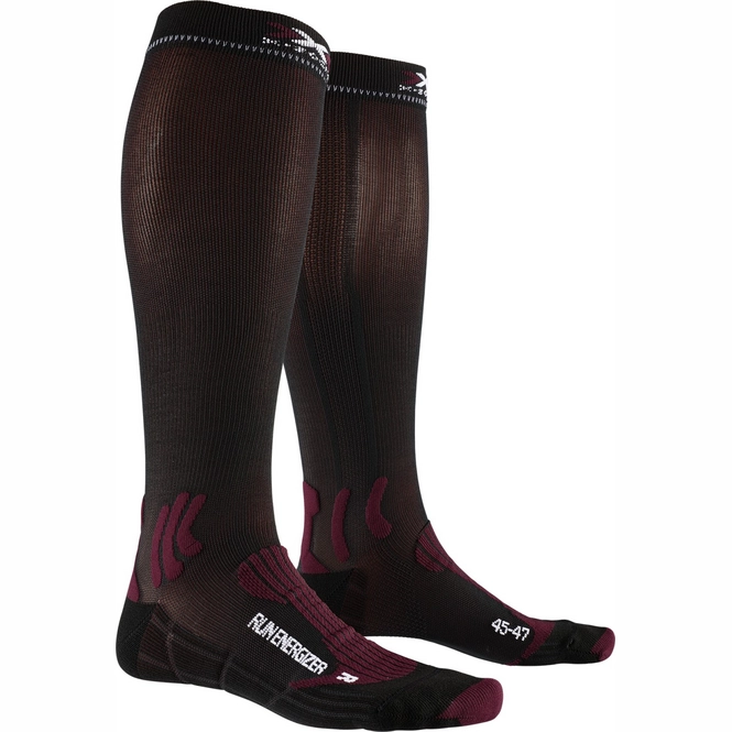 Running Socks X-Socks Run Energiser Red Black