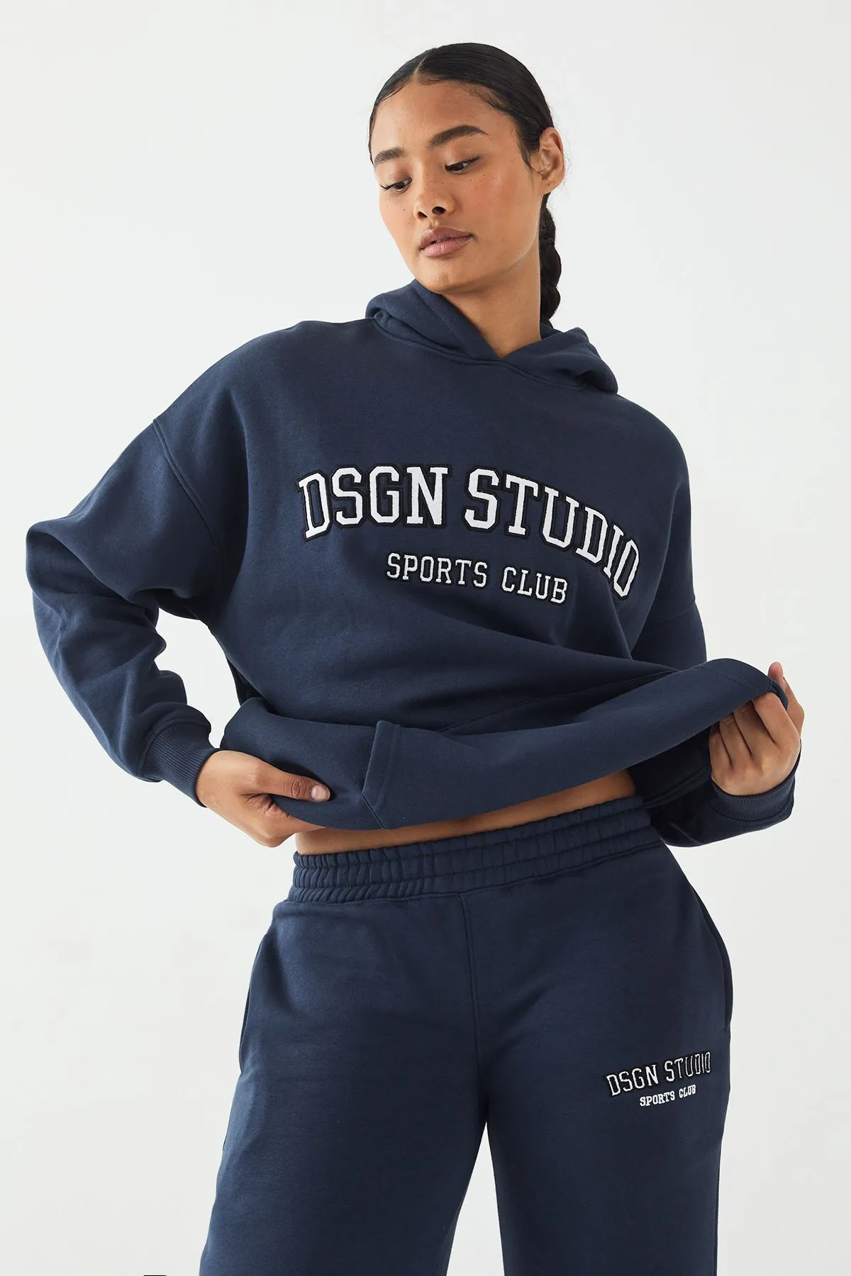 DSGN Studio Applique Oversized Hoodie